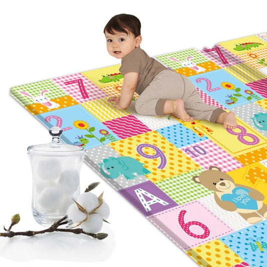 Tapis d'éveil bébé pliable réversible XXL | SweetZone