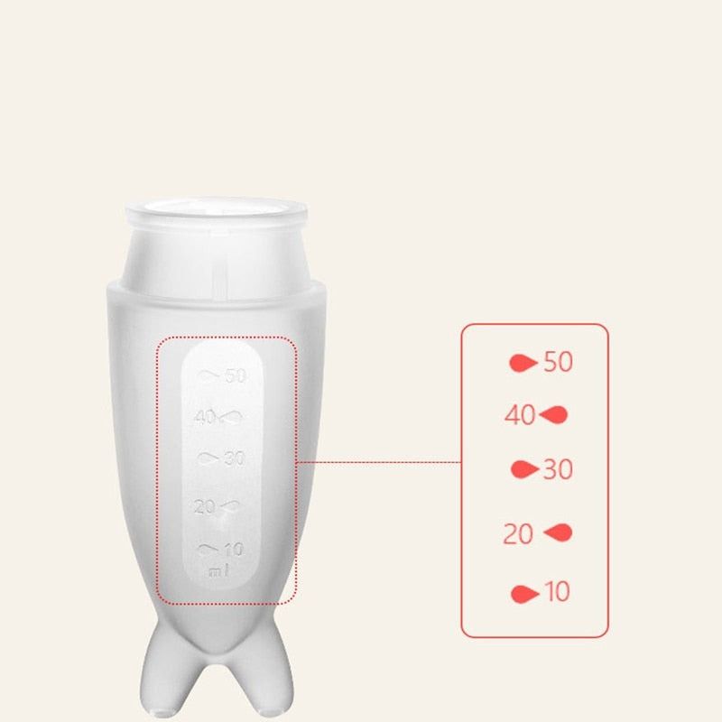 Biberon-cuillère en silicone | SweetSpoon