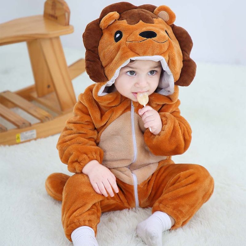 Barboteuse Bébé - Animaux douillets | SweetZoo
