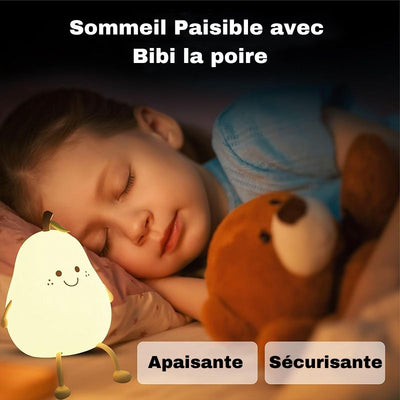 Veilleuse bébé - | Bibi la poire
