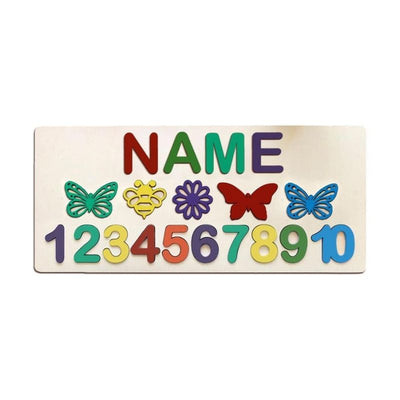 Jouet Éducatif sur Mesure - Puzzle personnalisé en bois | LearnNPlay