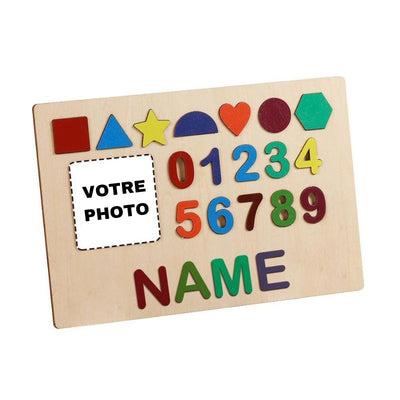 Jouet Éducatif sur Mesure - Puzzle personnalisé en bois | LearnNPlay