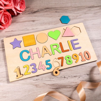 Jouet Éducatif sur Mesure - Puzzle personnalisé en bois | LearnNPlay