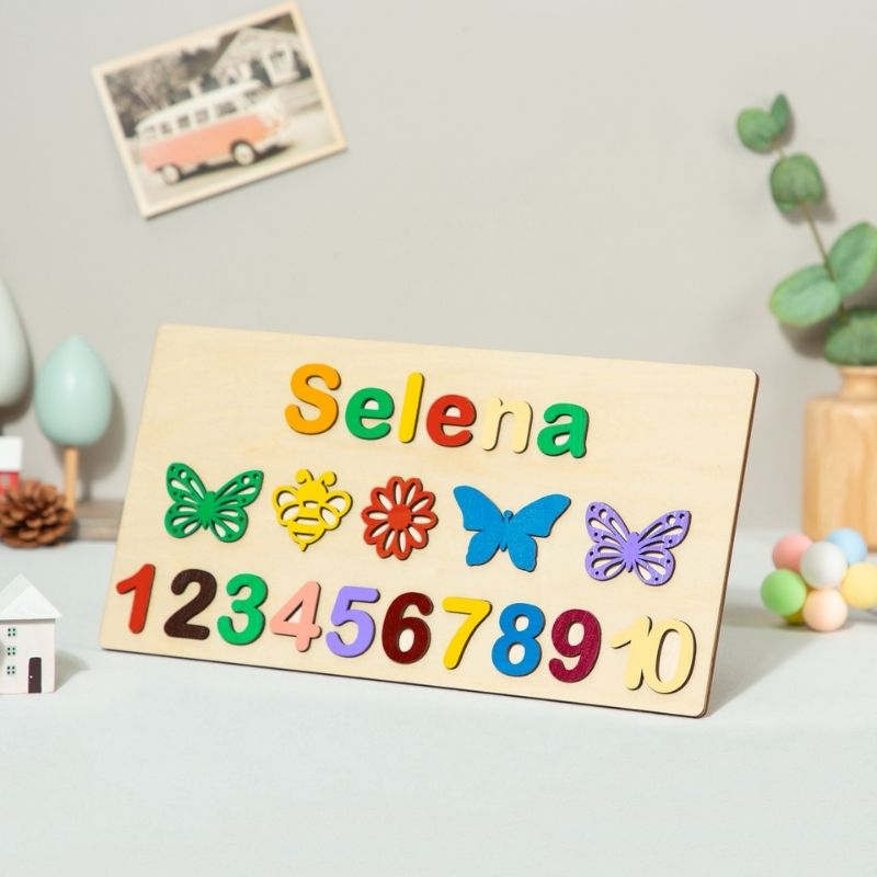 Jouet Éducatif sur Mesure - Puzzle personnalisé en bois | LearnNPlay