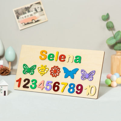 Jouet Éducatif sur Mesure - Puzzle personnalisé en bois | LearnNPlay