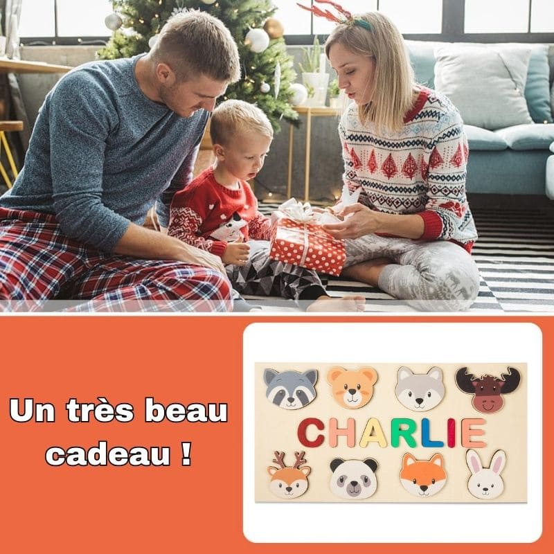 Jouet Éducatif sur Mesure - Puzzle personnalisé en bois | LearnNPlay