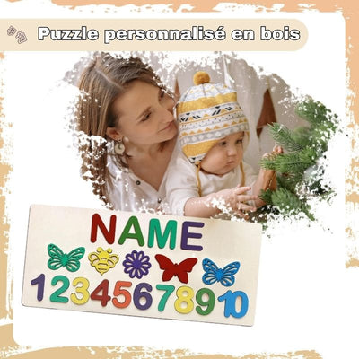Jouet Éducatif sur Mesure - Puzzle personnalisé en bois | LearnNPlay