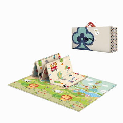 Tapis d'éveil bébé pliable réversible XXL | SweetZone