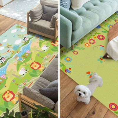 Tapis d'éveil bébé pliable réversible XXL | SweetZone