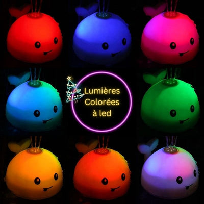 Jouet de bain bébé | Luna la baleine