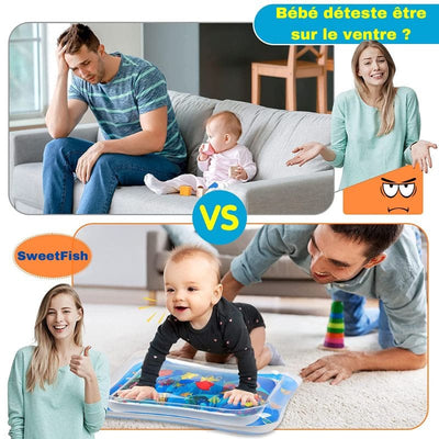 Tapis d'eau bébé d'éveil sensoriel | SweetFish