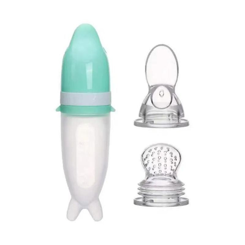 Biberon-cuillère en silicone | SweetSpoon