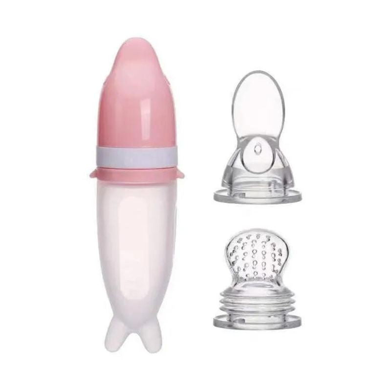 Biberon-cuillère en silicone | SweetSpoon