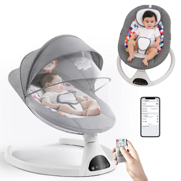 Balancelle bébé électrique connectée  | LittleSwings