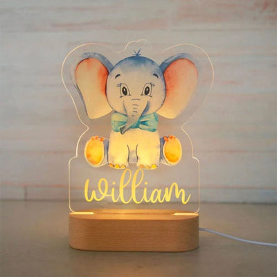 Veilleuse bébé personnalisée | ElephantDream