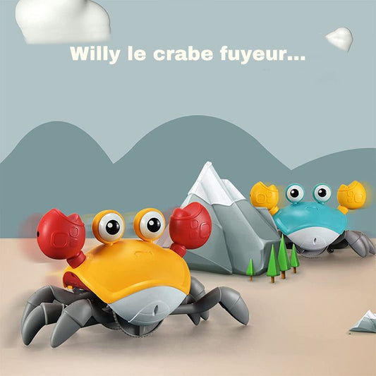 Jouet d'éveil bébé | Willy le crabe