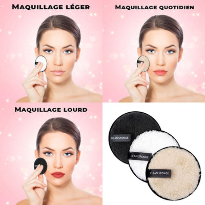 Disque de coton démaquillant réutilisable | EcoGlow