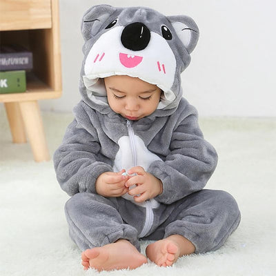 Barboteuse Bébé - Animaux douillets | SweetZoo