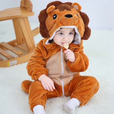 Barboteuse Bébé - Animaux douillets | SweetZoo