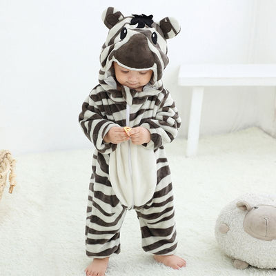 Barboteuse Bébé - Animaux douillets | SweetZoo