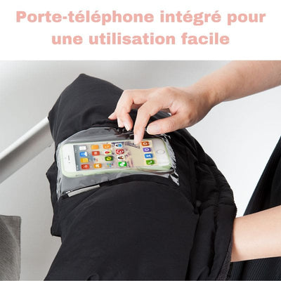 Couvre-main d'hiver pour poussette avec porte-téléphone | HandyWarm