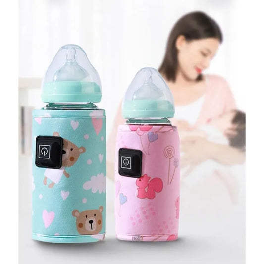 Un chauffe-biberon portable