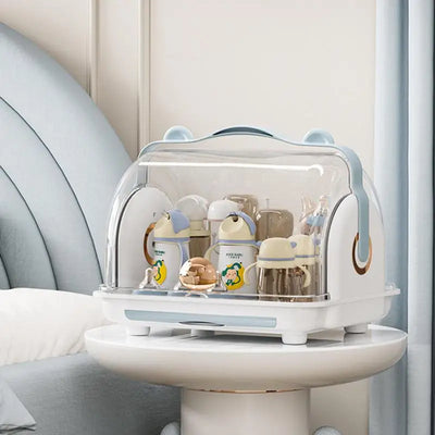 Sèche-biberon avec couvercle anti-poussière