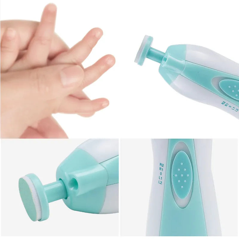 Coupe-ongles électrique multifonctionnel pour bébé