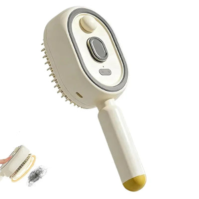 Brosse à cheveux électrique 3-en-1 avec coussin d'air massant