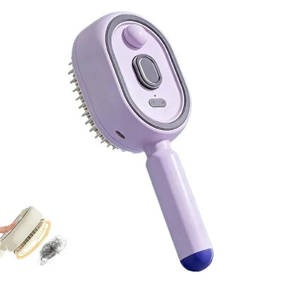 Brosse à cheveux électrique 3-en-1 avec coussin d'air massant