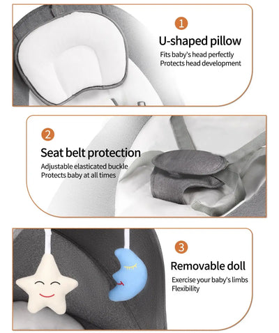 Chaise à bascule électrique pour bébé