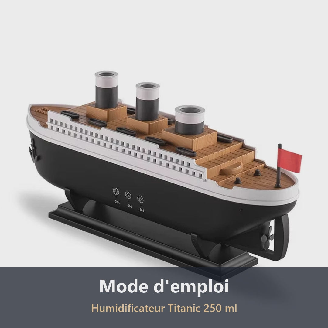 Vidéo mode d'emploi de l'humidificateur Titanic