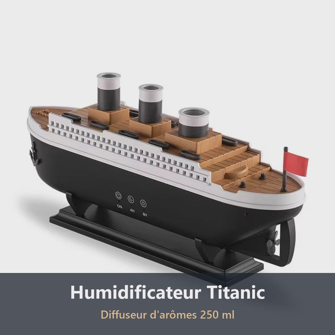 Vidéo de présentation de l'humidificateur Titanic effet méduse