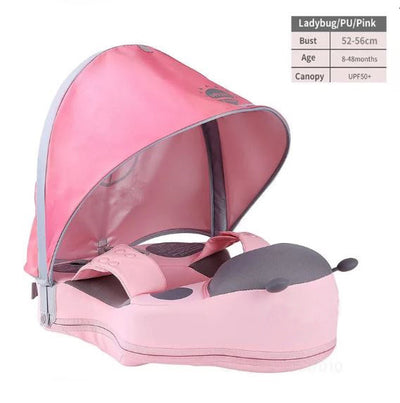 Anneau de natation flottant et allongé pour bébé